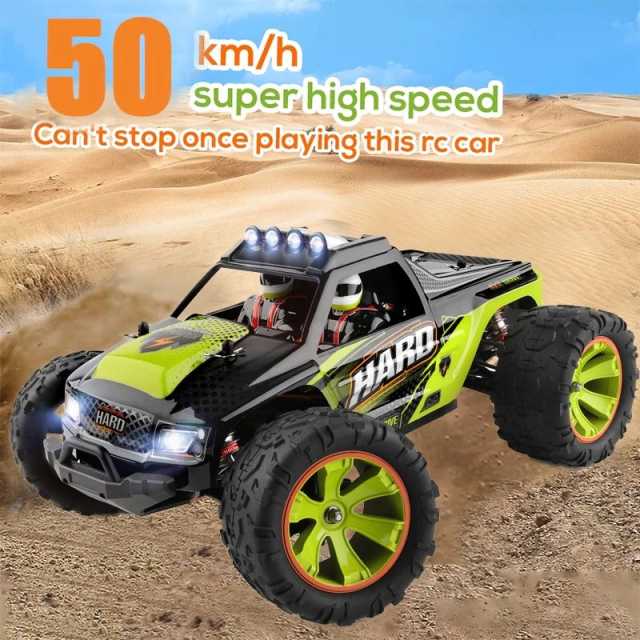 WLtoys 144002 2.4G Racing RC Car 50KM/H 4WD Alloy Metal Electric High Speed Car Off-Road