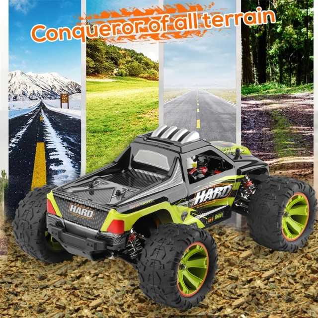 WLtoys 144002 2.4G Racing RC Car 50KM/H 4WD Alloy Metal Electric High Speed Car Off-Road