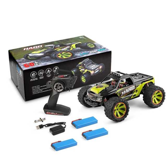 WLtoys 144002 2.4G Racing RC Car 50KM/H 4WD Alloy Metal Electric High Speed Car Off-Road