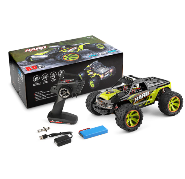 WLtoys 144002 2.4G Racing RC Car 50KM/H 4WD Alloy Metal Electric High Speed Car Off-Road