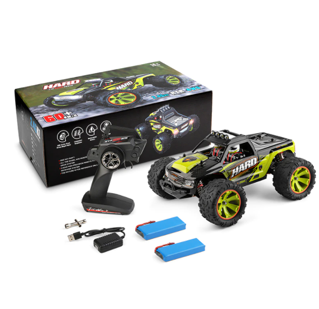 WLtoys 144002 2.4G Racing RC Car 50KM/H 4WD Alloy Metal Electric High Speed Car Off-Road