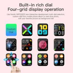 LOKMAT Sport Bluetooth Smart Watch Men Full Touch Fitness Tracker Heart Rate