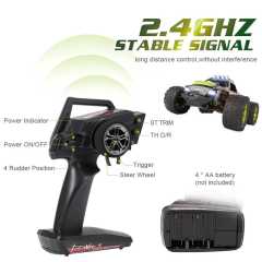 WLtoys 144002 2.4G Racing RC Car 50KM/H 4WD Alloy Metal Electric High Speed Car Off-Road