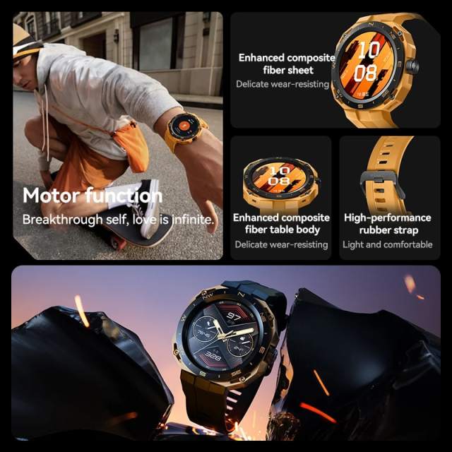 2023 HUAWEI WATCH GT Cyber Intelligent Motion Bluetooth Call GPS Heart Rate Monitoring Waterproof