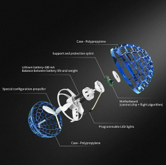 Pro Flying Ball Space Orb Magic Mini Drone UFO Boomerang Boy Girl Toy Gifts Ideal