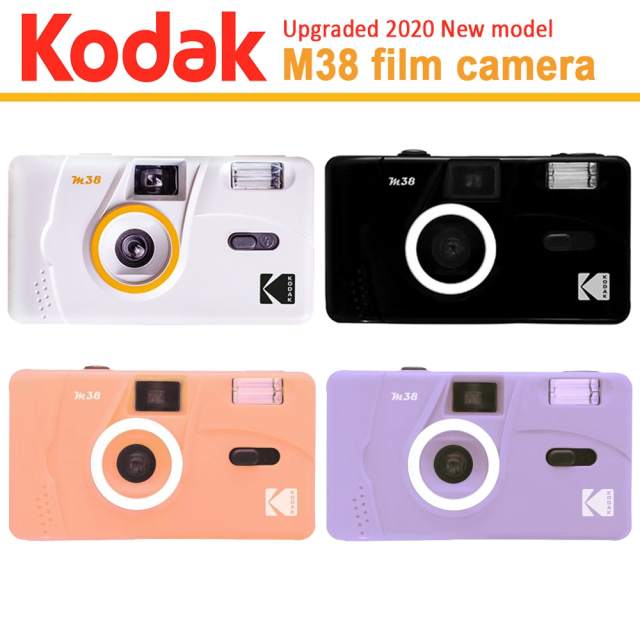New Kodak Vintage Retro M38  35mm Reusable Film Camera with Flash *Gift Idea*