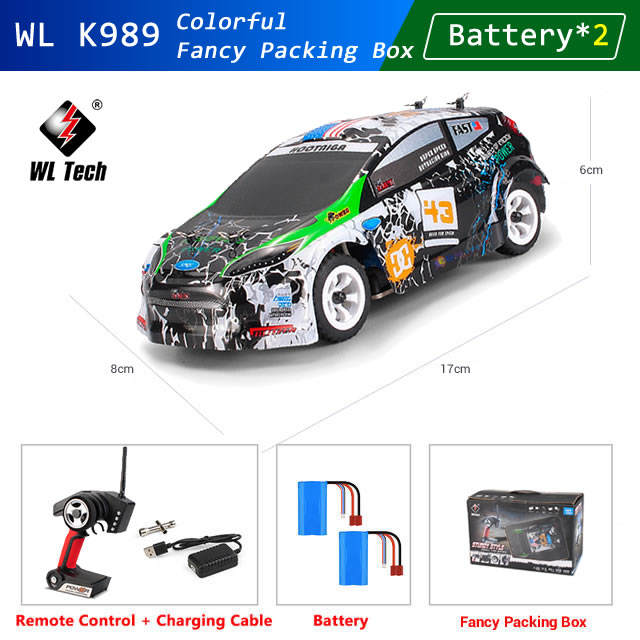 WLtoys K989 RC Car 1/28 4WD RC Drift Car 2.4G Sport Racing High Speed Remote RC Cars