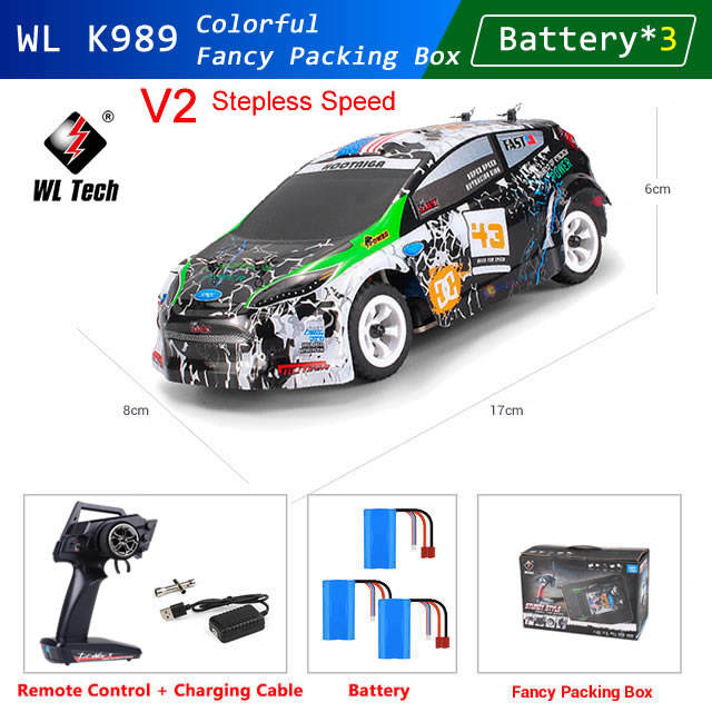 WLtoys K989 RC Car 1/28 4WD RC Drift Car 2.4G Sport Racing High Speed Remote RC Cars