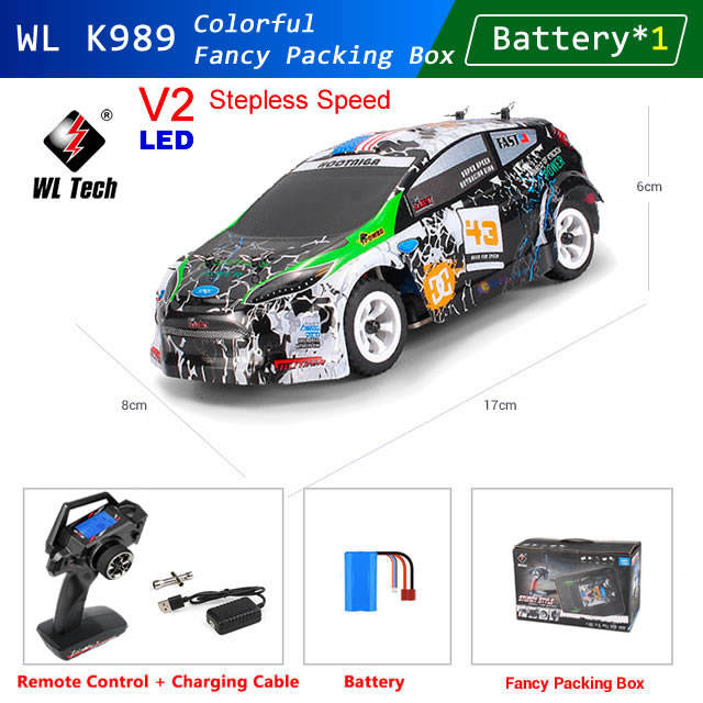 WLtoys K989 RC Car 1/28 4WD RC Drift Car 2.4G Sport Racing High Speed Remote RC Cars