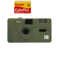 New Kodak Vintage Retro M35 35mm Reusable Film Camera with Flash *Gift Idea*
