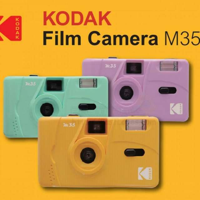 Kodak M35 Camera Yellow (reusable) - No-Digital