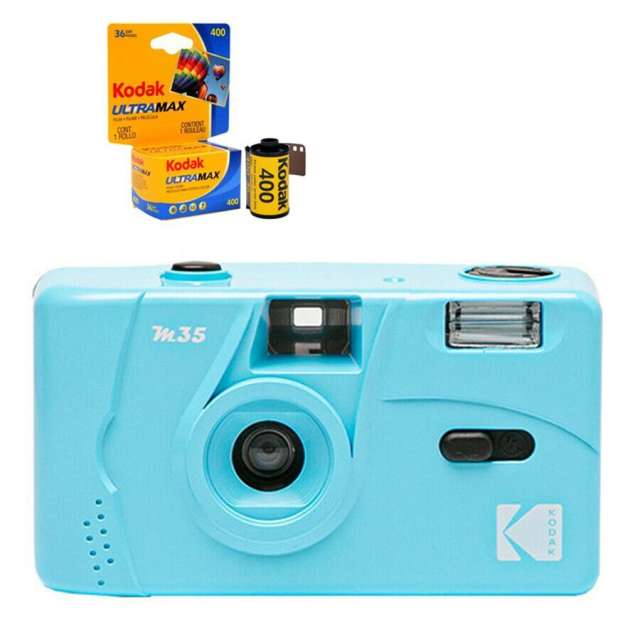 2024 New Kodak Vintage Retro M35 35mm Reusable Film Camera with Flash *Gift Idea*