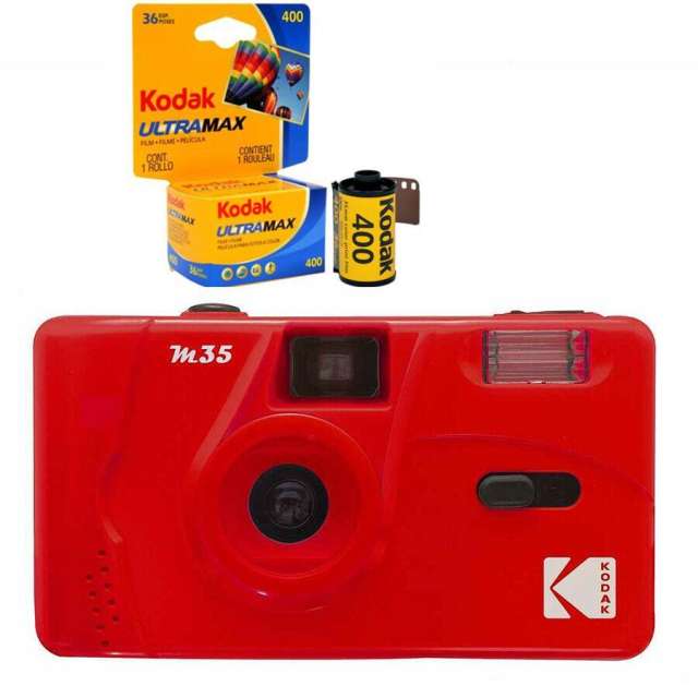 2024 New Kodak Vintage Retro M35 35mm Reusable Film Camera with Flash *Gift Idea*