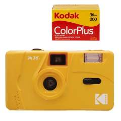 New Kodak Vintage Retro M35 35mm Reusable Film Camera with Flash *Gift Idea*
