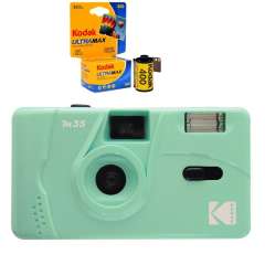 New Kodak Vintage Retro M35 35mm Reusable Film Camera with Flash *Gift Idea*