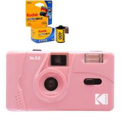 New Kodak Vintage Retro M35 35mm Reusable Film Camera with Flash *Gift Idea*