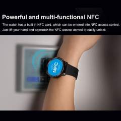 SENBONO DM50 NFC Smart Watch Men Amoled HD Screen Bluetooth Call Smartwatch IP68 Waterproof