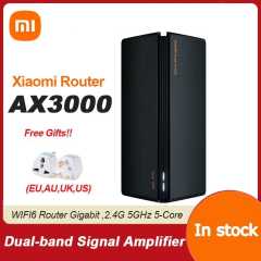 NEW Xiaomi Router AX3000 Mesh Wifi6 2.4G 5.0 GHz Full Gigabit 5G WiFi Repeater 4 Extender Mesh Routers