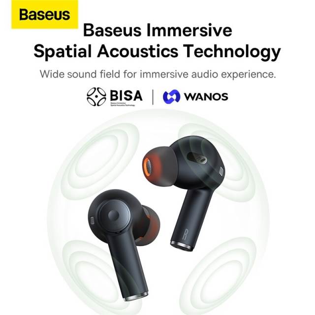 Baseus Bowie EX TWS Wireless Earphones Bluetooth 5.3 Hearphones 360° Surround Stereo Headset Noise Cancelling Earbuds