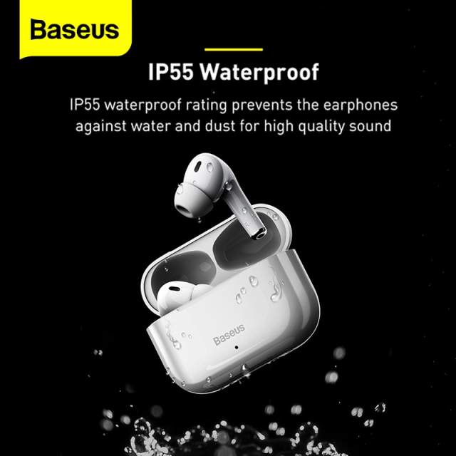 Baseus W3 TWS Bluetooth 5.0 Earphones Wireless Headphones Headset True Wireless Earbuds Handsfree