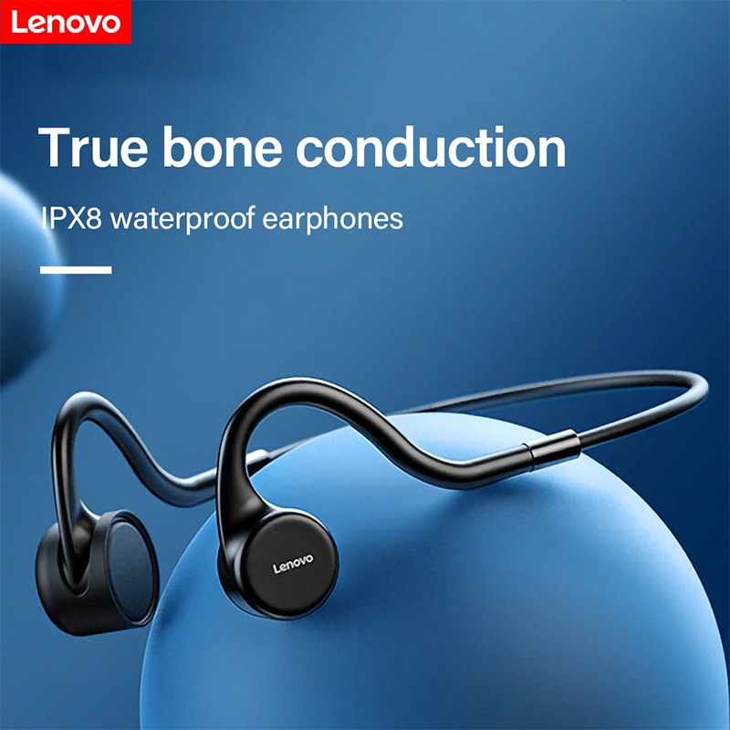 New Lenovo X5 Bone Conduction Bluetooth Headphone Wireless Earphone