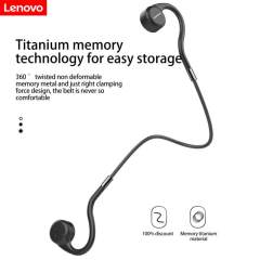 Lenovo X5 Bone Conduction Bluetooth Headphone Wireless Earphone