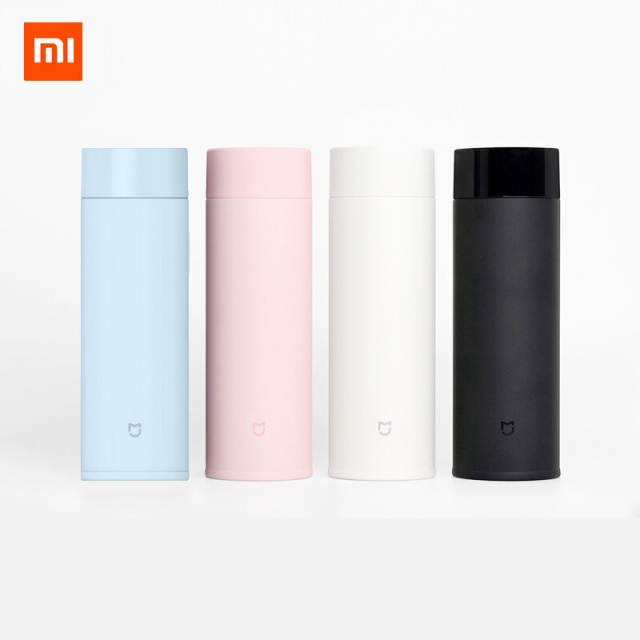 New Xiaomi Mijia Thermos Water Cup Lightweight 350ml Portable Stainless Steel Insulated Water Bottle for Sport Camping Travel