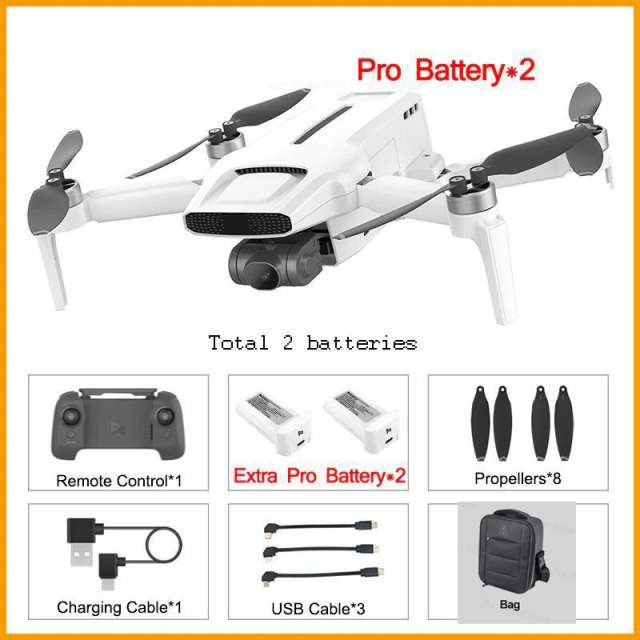 2023 NEW FIMI X8 MINI V2 Drone 4k HD 3-Axis Gimbal Camera 9km Transmission 250g RC Quadcopter