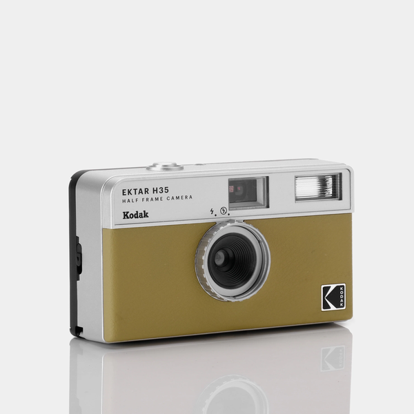 Original KODAK EKTAR H35 Half Frame Camera 35mm Film Camera Reusable Film  Camera With Flash Light Birthday Christmas Gift