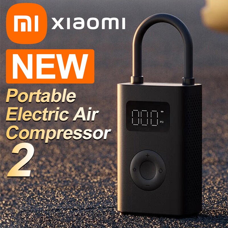 2023 Xiaomi Portable Air Pump 2 Mijia Electric Air Compressor