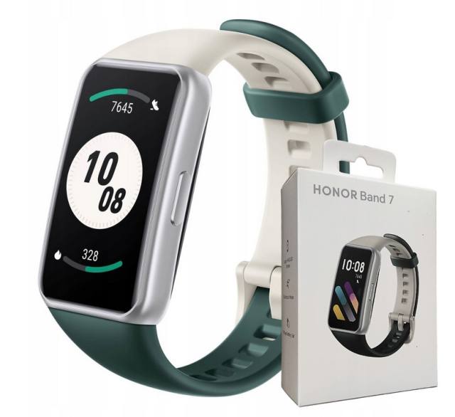 Ready Stock】Honor Band 7 Smart Band Blood Oxygen 1.47'' AMOLED Screen Heart  Rate Tracker Smartband 2 Weeks Battery Life 5ATM Waterproof