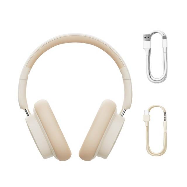 Baseus Bowie D05 Wireless Headphone Earphone Bluetooth 5.3 Headset HiFi Stereo Fones Foldable Wireless Wired Dual Use Headphones
