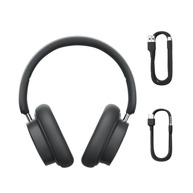 Baseus Bowie D05 Wireless Headphone Earphone Bluetooth 5.3 Headset HiFi Stereo Fones Foldable Wireless Wired Dual Use Headphones