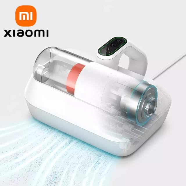 XIAOMI MIJIA Vacuum Mite Remover Brush Pro For Home Bed Quilt UV Sterilization Disinfection Dust 14kPa Handheld Vacuum Cleaners