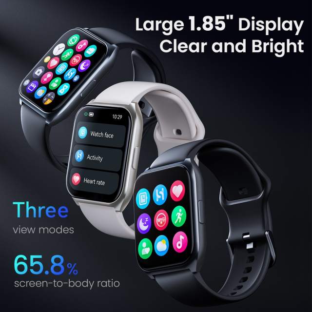 2023 NEW HAYLOU Smart Watch 2 Pro 1.85inch Large Display 100 Sport Modes Smartwatch