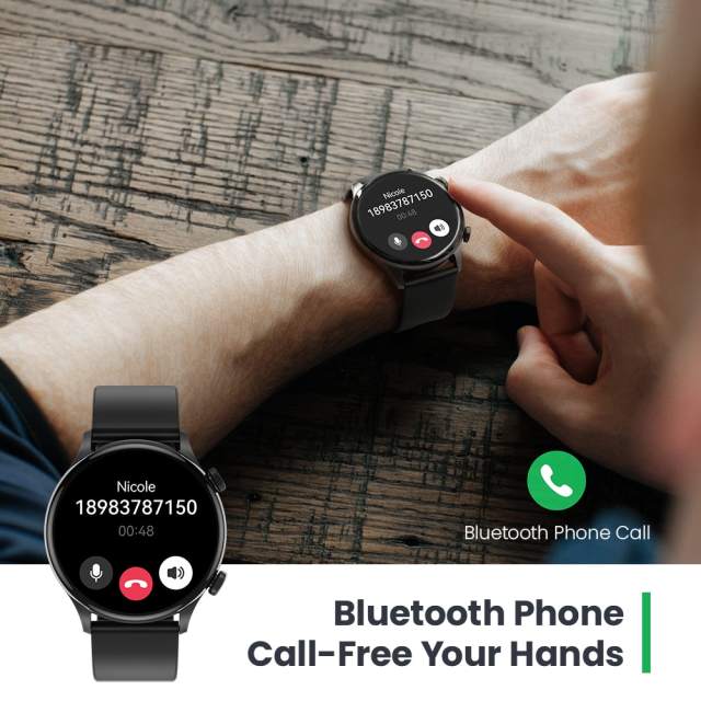 HAYLOU Solar Plus RT3 Smart Watch 1.43"AMOLED Display Bluetooth Phone Call Smartwatch Health Monitor Sport Watch