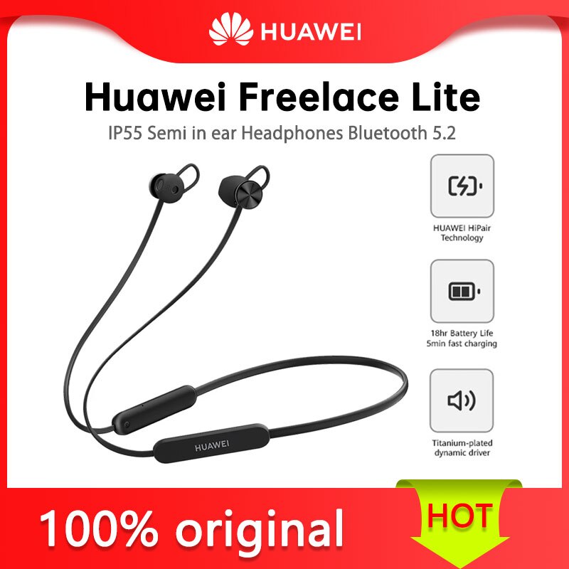 Беспроводные Наушники Huawei Freelace Pro Купить