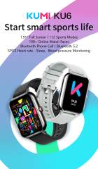 KUMI KU6 Smart Watch 1.91inch NFC Sport Smartwatch