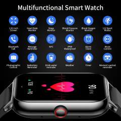 KUMI KU6 Smart Watch 1.91inch NFC Sport Smartwatch