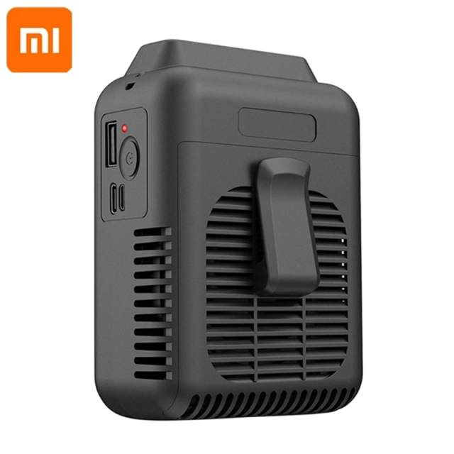 Xiaomi New Rechargeable Waist Clip on Fan,Portable Belt Fan Adjustable Air Outlet Cooling Fan