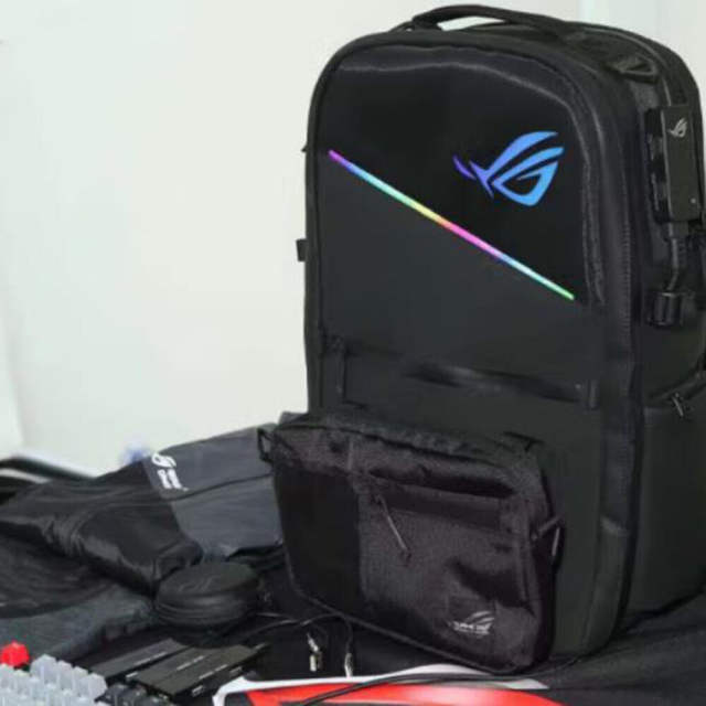 ASUS ROG Ranger BP3703 Backpack RGB Gaming Laptop Handbag School Travel Bag 20L