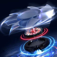 Nubia Red Magic Ice Cooler 4 Back Clip Cooling Fan For Red Magic 8 Pro iPhone 14