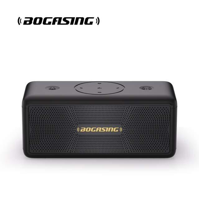 BOGASING M5 Bluetooth Speaker 40W Bluetooth 5.3 Wireless Speakers With 360 degree Surround Sound IPX7 Waterproof 30H Playtime