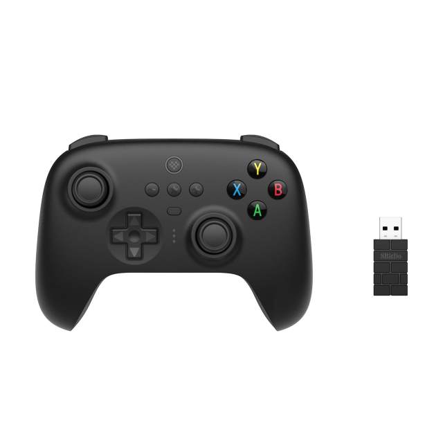8BitDo - Ultimate Wireless 2.4G Gaming Controller with Charging Dock for PC Windows 10, 11, Steam Deck, Android