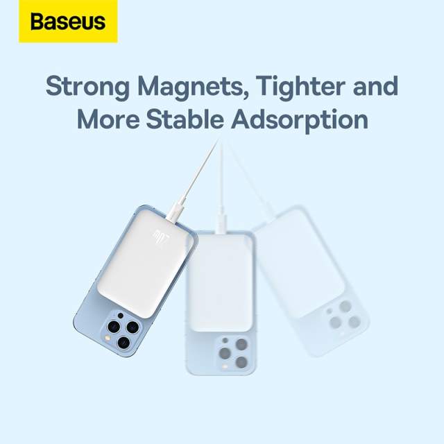 Baseus 6000mAh Power Bank Magnetic Wireless Charger 10000mAh Power bank