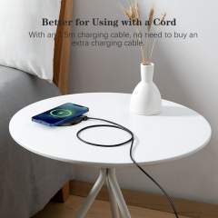 Baseus 15W Qi Wireless Charger For iPhone 14 13 12 Pro Max Digital Display Fast Wireless Charging For Samsung Xiaomi pad HuaWei