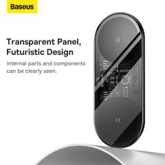 Baseus 20W Dual Qi Wireless Charger Pad For iPhone 14 13 12 Pro Max 11 8 Airpods 3 Xiaomi 2 in 1 Induction Wireless Fast Charger