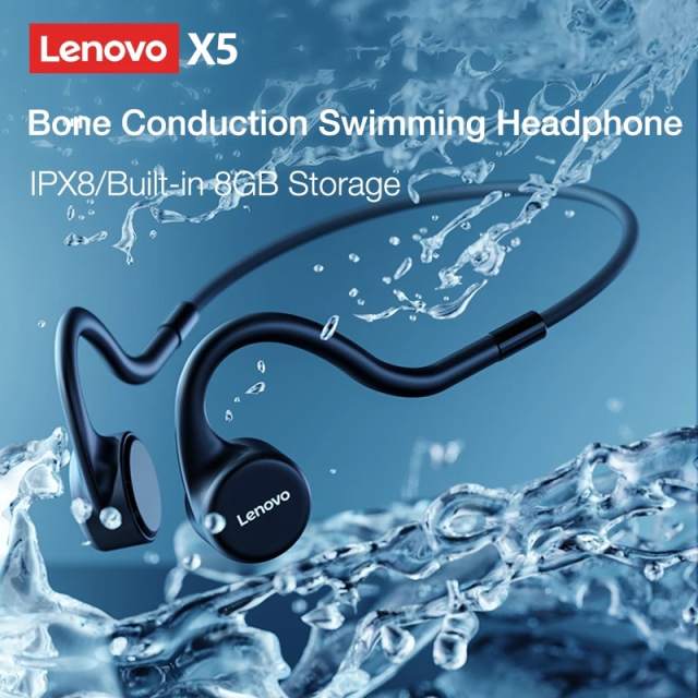 Lenovo Bone Conduction Earphones X3 Pro Bluetooth Hifi Ear-hook Wireless Headset