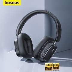 Baseus Bowie H1i Wireless Headphone Bluetooth 5.3 38db ANC Noise Cancellation Hi-Res 3D Spatial Audio Over the Ear Headsets