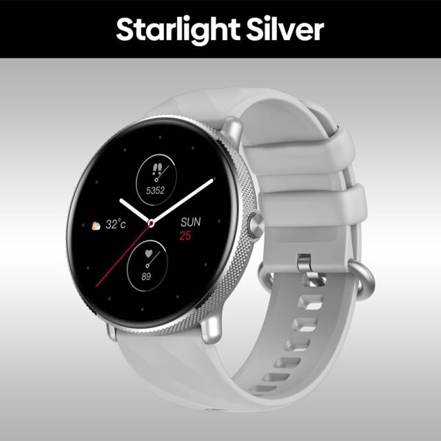 2023 New Zeblaze GTR 3 Pro Fitness & Wellness Smart Watch AMOLED Display 316L Stainless Steel Smartwatch
